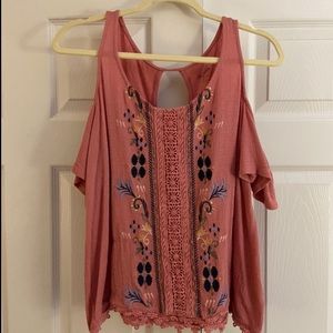 Off the shoulder top